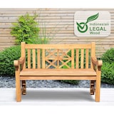 thumbnail of Teakbank Florida teak/120 cm