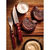 thumbnail of Tramontina Steakmesser JUMBO, 4 Stück, Edelstahl, Holzgriff FSC, spülmaschinenfest