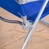 thumbnail of Silla playera alta multiposición azul Aktive