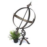 thumbnail of DanDiBo Sonnenuhr Garten Groß Metall Patina Schmiedeeisen Deko Wetterfest 70 cm Gartenuhr Uhr