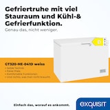 thumbnail of Exquisit Gefriertruhe GT320-HE-041D weiss | 308 l Nutzinhalt | Weiß
