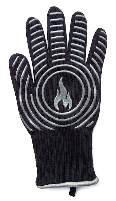 Ekla guanto da barbecue e forno con applicazioni in silicone taglia unica