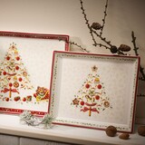 thumbnail of Villeroy & Boch Winter Bakery Delight Gebäckplatte 27 x 23 cm 6er Set