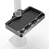 thumbnail of ONKRON Ablage für Monitorhalterungen 30-35 mm, Organizer mit Handyhalter, passend für D101E, D121E, D208E, G70, G140, TS1220, TS5065, Schwarz A35-B