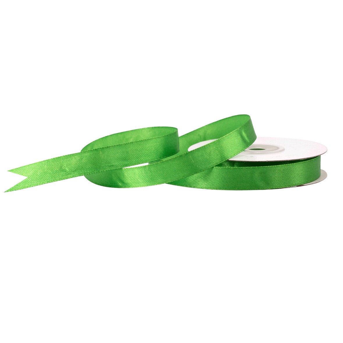 12mm Satinband 25m Schleifenband Geschenkband Dekoband Stoffband Bastelband Grün