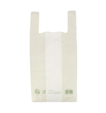 MONOUSO - Bolsa Camiseta Home Compost “Classic” 50x60cm G90 (500 Uds)