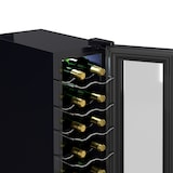 thumbnail of Klarstein Shiraz 18 Slim Uno Weinkühlschrank 18 Flaschen 5 - 18 °C Touch-Control Schwarz