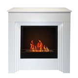 thumbnail of Lareira de piso a bioetanol BELLINI em madeira branca Fabricado na Itália L96 x D35 x H96