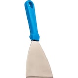 thumbnail of METRO PROFESSIONAL Pizzaspachtel, Edelstahl, 10 x 23 cm, mit kurzem Kunststoffgriff, silber/blau