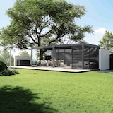 thumbnail of Weide Deluxe Plus | Pergola Voll Aluminium freistehend | 4 x 8 M | Lamellendach anthrazit