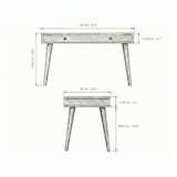 thumbnail of Ocrea Escritorio Roble Macizo Mid-Century y MDF Alta Resistencia  120 x 60 Cm.