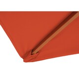 thumbnail of Sonnenschirm Florida, Gartenschirm Marktschirm, 3x4m Polyester/Holz 6kg ~ terracotta