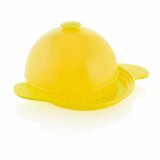 thumbnail of Spätzle-Set Garhaube Spätzlehobel Dampfgaren Mikrowellen Abdeckhaube Käseglocke Gelb