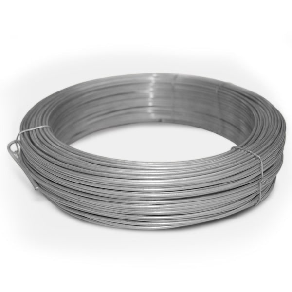 Bindedraht für Maschendrahtzaun - Stärke: 3 mm / Verzinkt, 55 Meter