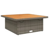 thumbnail of vidaXL 5-tlg. Garten-Lounge-Set mit Kissen Grau Poly Rattan