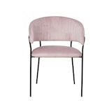 thumbnail of SalesFever Stuhl | mit Rückensteppung | Samt | B 55 x T 50 x H 80 cm | Rose
