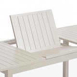 thumbnail of Ausziehbarer Gartentisch aus Aluminium Beigefarbe