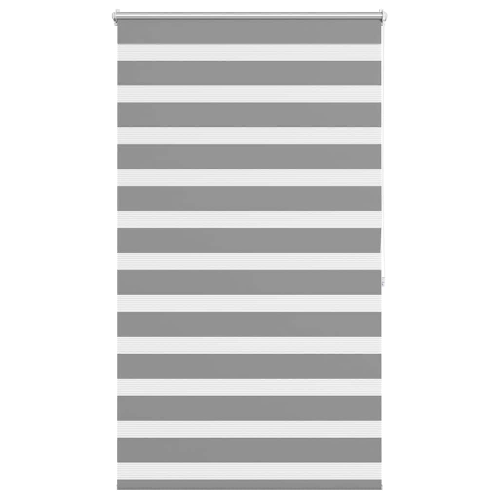 vidaXL Doppelrollo Seitenzug Duo Rollo 80 x 175 cm grau