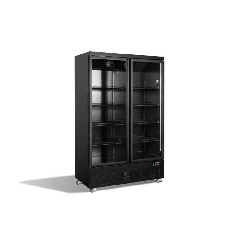 Armario expositor refrigerado doble puerta 960 litros 1250 × 700 × 2050 mm SC-960FP-EC