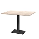 thumbnail of Restootab - 120x70cm tafel - Milaan witte maan model