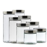 thumbnail of Vorratsdose Vorratsgläser Aufbewahrungsgläser 4 Größen 8er Set