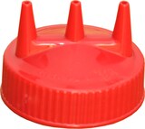 thumbnail of Dreifachtülle für 500-1000ml Quetschflaschen rot