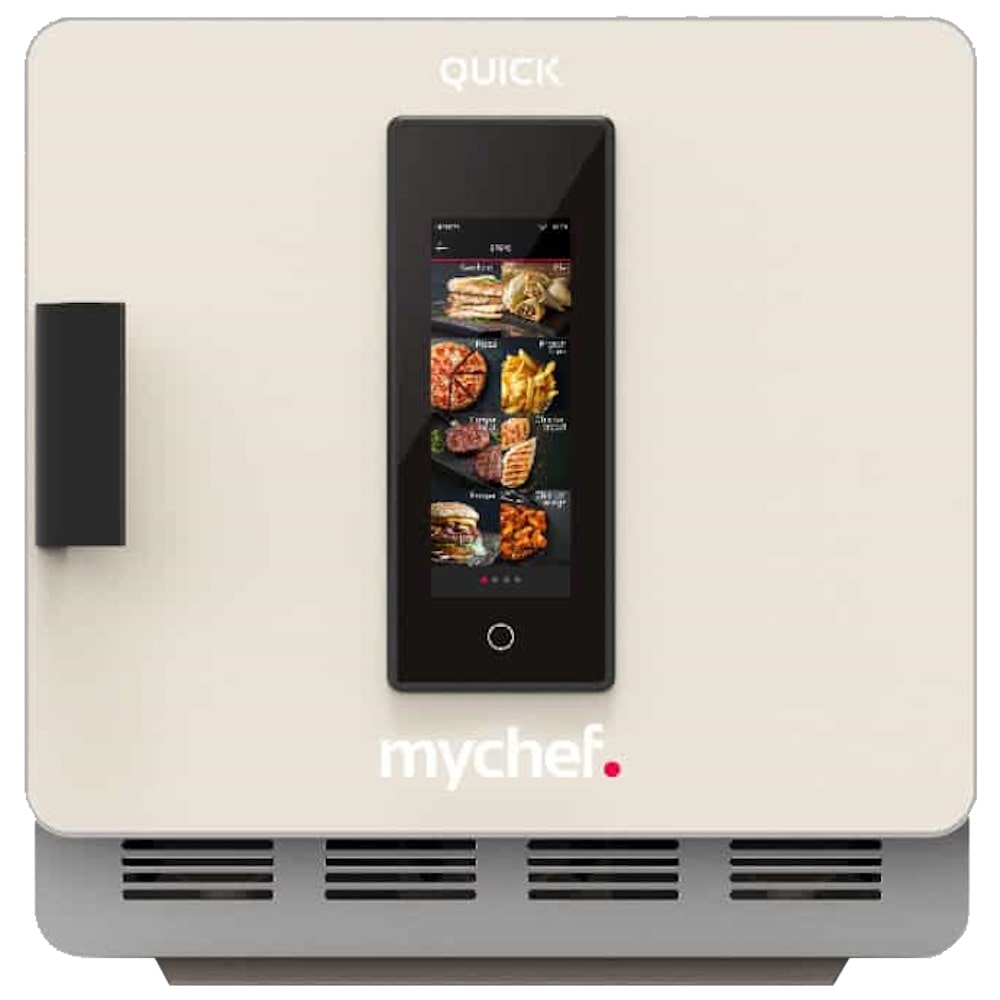 Forno a cottura rapida con tastiera touch e schermo led.bianco - 400x630x410 mm - 3600 W 230/1V - QT11FB0D Mychef