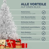 thumbnail of Weihnachtsbaum 180cm weiß