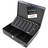 thumbnail of HMF 10015-02 Geldkassette mit Münzzählbrett, 30 x 24 x 9 cm, Schwarz