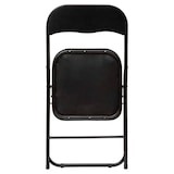 thumbnail of WellHome - Conjunto de 4 cadeiras dobráveis ​​44x52x73cm em veludo preto