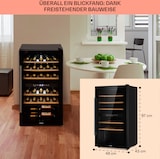 thumbnail of Klarstein Barossa 29 Duo Weinkühlschrank 29 Fl 80 Ltr 2 Zonen Drucktasten Schwarz