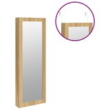 thumbnail of Helloshop26 - Armoire à bijoux meuble rangement organisateur chambre vestiaire salle de bain avec miroir murale 37,5 x 10 x 106 cm 02_0022828