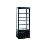 thumbnail of Vitrina expositora refrigerada color negro Serie RT-98L