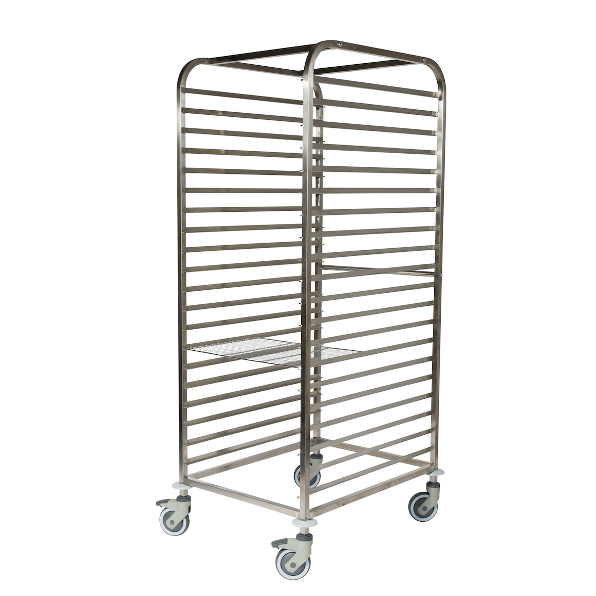 Qualinox Chariot à glissières 20 niveaux 60 x 40 cm AMM