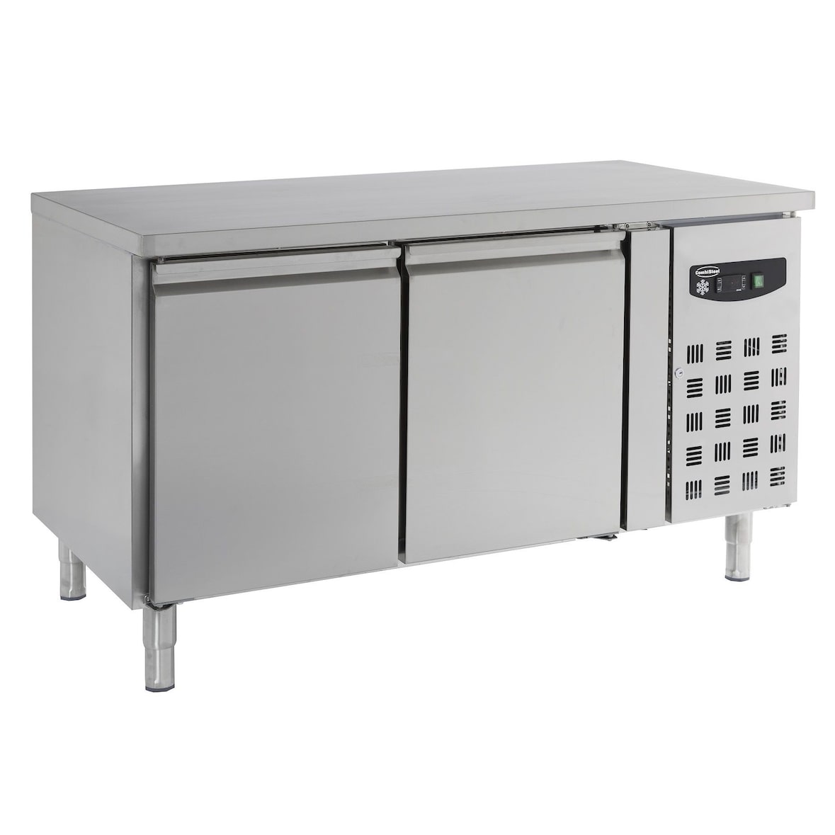 Banco de trabajo refrigerado | 428L | 2 Puertas (EN600x400) | +2°C/+8°C | Forzado | 0.34kW | 1510x800x860(h)mm.