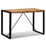 thumbnail of vidaXL Esszimmertisch Raues Mangoholz Massiv 120 cm
