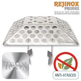 thumbnail of Rejilla anti-atascos acero inoxidable Easy Piramidal 188x188mm - Rejinox. Cubiertas, terrazas, jardines, baños, piscinas…