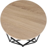 thumbnail of tectake 2 mesas de centro Benham  Madeira Industrial Clara, Carvalho Sonoma