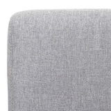 thumbnail of 6er-Set Esszimmerstuhl HWC-F61, Stuhl Lounge-Stuhl, Stoff/Textil ~ grau