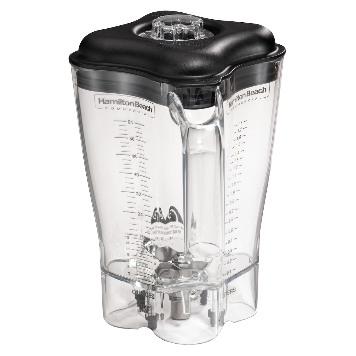 Hamilton Beach Commercial® - 1,8 l BPA-vrije copolyester container voor Fury™ / Tempest® / Summit®/ Revolution® - 6126-650R