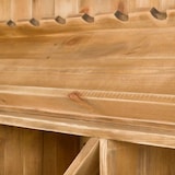 thumbnail of Weinregal H195 cm, Kapazität 200 Flaschen, Massivholz