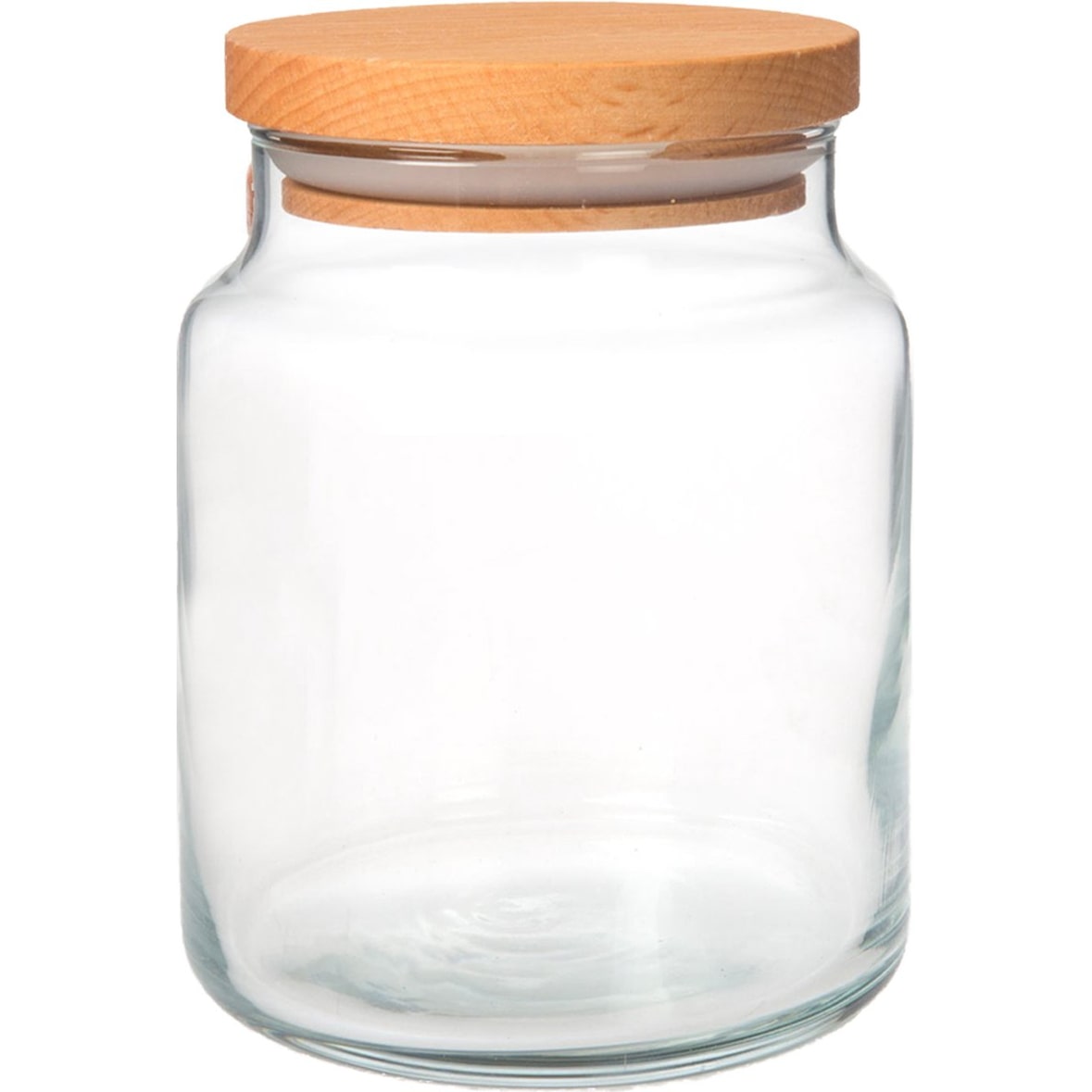 Tarro de Vidrio con Tapa de Madera - 290 ml