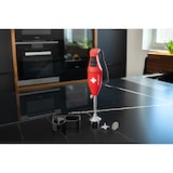 thumbnail of ESGE-Zauberstab 90212 E 120 Select, inkl. Multimesser, Schlagscheibe, Wandhalter, Stabmixer schweiz/rot, bis 10 U/Min