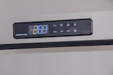 thumbnail of KBS Edelstahlkühlschrank mit Glastür KU 359 G