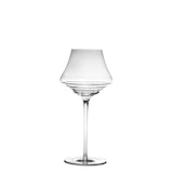 thumbnail of Zafferano Esperienze kristallen glazen voor sterke drank en dessertwijnen, 35 cl, met golvende bodem voor beluchting, set van 6 hoogwaardig glas.