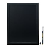 thumbnail of Securit® Wandtafel "Woody" – Holz mit schwarz lackiertem Finish – Kreidestift und Montageset inklusive – 30x40cm