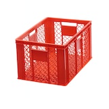 thumbnail of 4 Stück Bäckerkisten / Brotkisten 600 x 400 x 320 mm in rot