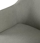 thumbnail of Esszimmerstuhl NIVER - Stoff Hellgrau 52x63x82 cm | Essstühle Esszimmerstühle Küchenstühle Wohnzimmerstühle