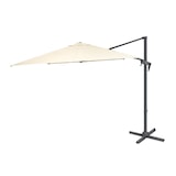 thumbnail of Guarda-sol de pêndulo redondo, tecido 300 cm, alumínio, cor bege, 250 cm