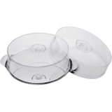 thumbnail of APS 652 Tortenplatte mit 2 Hauben  Ø 30 cm, Haubenhöhen 7 + 11 cm